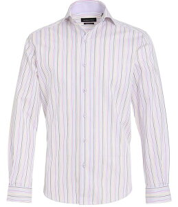 �r�X�R�b�e�B �����Y �g�b�v�X �V���c Visconti Multi-Color Stripe Long Sleeve Woven Shirt Multi �}���`�J���[