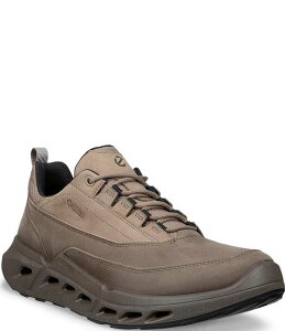 �G�R�[ �����Y �V���[�Y �X�j�[�J�[ ���U�[ ECCO Men's BIOM 720 Low GTXS Leather Sneakers Dark Clay/Taupe/Taupe �g�[�v
