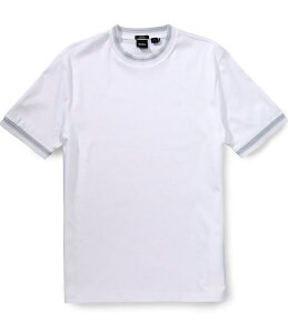 �q���[�S�{�X �����Y �g�b�v�X �V���c �X�����t�B�b�g Hugo Boss Slim Fit H-Tessler 202 Short Sleeve T-Shirt White �z���C�g