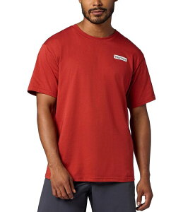 �}�[���b�g �����Y �g�b�v�X �V���c �N���[�l�b�N ���u �O���t�B�b�N Marmot Scenic Graphic Stretch Ribbed Crew Neck Short Sleeve T-Shirt Sumac