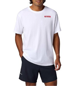 �}�[���b�g �����Y �g�b�v�X �V���c Marmot Ductape Short Sleeve T-Shirt White �z���C�g
