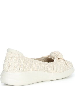 �A���b�N�X�}���[ ���f�B�[�X �V���[�Y �p���v�X Alex Marie April Washable Knottedetail Flats Natural