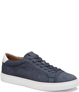 �W�����X�g���A���h�}�[�t�B�[ �����Y �V���[�Y �X�j�[�J�[ ���[�X Johnston & Murphy Collection Men's Luther Perfed Lace-to-Toe Sneaker Denim �f�j��
