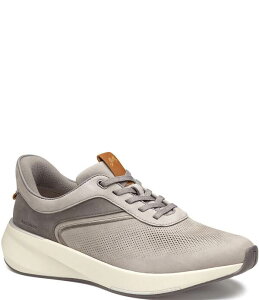 �W�����X�g���A���h�}�[�t�B�[ �����Y �V���[�Y �X�j�[�J�[ Johnston & Murphy Men'surgembossed U-Throat Sneaker Gray �O���[