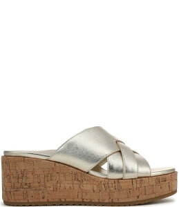 �o�C�I�j�b�N ���f�B�[�X �V���[�Y �T���_�� ���U�[ Vionic Dawn Leather Wedge Sandals Gold �S�[���h