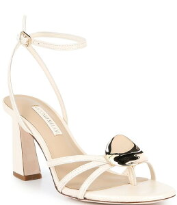 �A���g�j�I �����[�j ���f�B�[�X �V���[�Y �T���_�� �A���N�� ���U�[ Antonio Melani Calista Leather Ornamented Ankle Strap Dressandalsweet Cream �N���[��