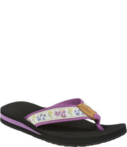 �G���G���r�[�� ���f�B�[�X �V���[�Y �p���v�X �t�����[�� �t�����[ L.L.Bean Women's Classic Maine Isle Floral Flip Flops Orchid/Jess Franks Flowers