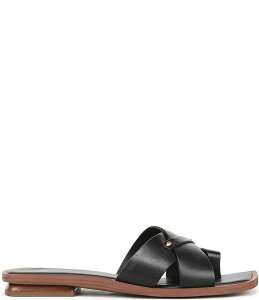 �t�����R�T���g ���f�B�[�X �V���[�Y �T���_�� ���U�[ Sarto by Franco Sarto Etta Leather Toe Loop Flat Sandals Black �u���b�N