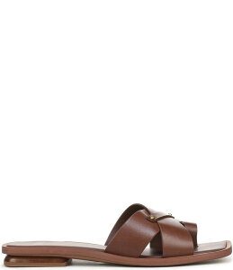 �t�����R�T���g ���f�B�[�X �V���[�Y �T���_�� ���U�[ Sarto by Franco Sarto Etta Leather Toe Loop Flat Sandals Coffee �R�[�q�[