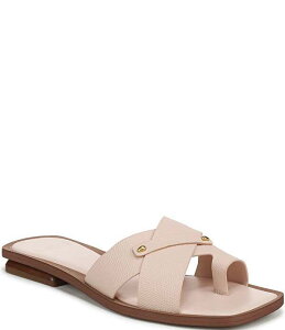 �t�����R�T���g ���f�B�[�X �V���[�Y �T���_�� ���U�[ Sarto by Franco Sarto Etta Lizard Embossed Leather Toe Loop Flat Sandals Blush �u���b�V��