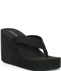 �W�F�t���[ �L�����x�� ���f�B�[�X �V���[�Y �T���_�� �v���b�g�t�H�[�� Jeffrey Campbell Astria Fabric Ultra High Platform Thong Sandals Black �u���b�N