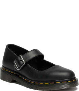 �h�N�^�[�}�[�`�� ���f�B�[�X �V���[�Y �X���b�|���E���[�t�@�[ ���U�[ Dr. Martens Women's Mariel II Wyoming Leather Mary Janes Black �u���b�N