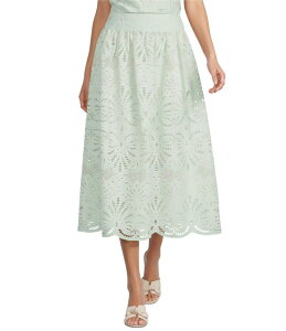 �A���g�j�I �����[�j ���f�B�[�X �{�g���X�J�[�g �}�L�V Antonio Melani Josephine Coordinating Laser Cut Embroidery Maxi Skirt Spearmint