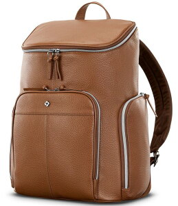 �T���\�i�C�g ���f�B�[�X �o�b�O �o�b�N�p�b�N�E�����b�N�T�b�N ���U�[ Samsonite Mobile Solution 2 Leather Deluxe Backpack Cognac