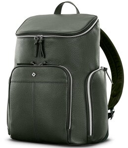 �T���\�i�C�g ���f�B�[�X �o�b�O �o�b�N�p�b�N�E�����b�N�T�b�N ���U�[ Samsonite Mobile Solution 2 Leather Deluxe Backpack Olive �I���[�u
