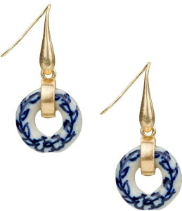 �p�g���V�A�i�V�� ���f�B�[�X �A�N�Z�T���[ �s�A�X�E�C�������O Patricia Nash Circle Beadrop Earrings Worn Gold �S�[���h