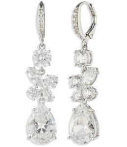 �W�o���V�[ ���f�B�[�X �A�N�Z�T���[ �s�A�X�E�C�������O Givenchy Silver Tone Cluster CZ Double Linearringsilver �V���o�[