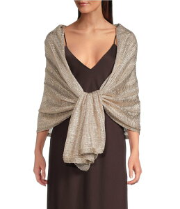 �Z�U���k ���f�B�[�X �A�N�Z�T���[ �}�t���[�E�X�g�[���E�X�J�[�t Cezanne Textured Accord Evening Wrap Gold �S�[���h