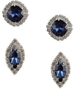 �Z�U���k ���f�B�[�X �A�N�Z�T���[ �s�A�X�E�C�������O Cezanne Blue Duo Drop Earrings Multi �}���`�J���[