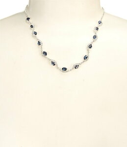 �Z�U���k ���f�B�[�X �A�N�Z�T���[ �l�b�N���X�E�`���[�J�[ ���[�X Cezanne Lucia Blue Trim Statement Necklace Multi �}���`�J���[
