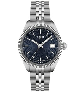 �e�B�\�b�g ���f�B�[�X �A�N�Z�T���[ �r���v T�V���c Tissot Women's Ballade Classicontemporary Collection Quartz Analog 316L Stainlessteel Bracelet Watch Silver/Blue �u���[