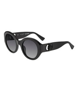 �J�[�g�W�F�C�K�[�����h�� ���f�B�[�X �A�N�Z�T���[ �T���O���X�E�A�C�E�F�A Kurt Geiger London Women's KGL1044 51mm Oval Sunglasses Black/Grey �u���b�N
