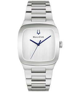 �u���o ���f�B�[�X �A�N�Z�T���[ �r���v T�V���c Bulova Men's Latin Grammy Three Hand Stainlessteel Bracelet Watch Silver �V���o�[
