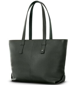 �T���\�i�C�g ���f�B�[�X �o�b�O ���U�[ Samsonite Mobile Solution 2 Leather Tote Bag Olive �I���[�u