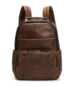 �t���C �����Y �o�b�O �o�b�N�p�b�N�E�����b�N�T�b�N ���U�[ Frye Logan Burnished Leather Backpack Dark Brown �u���E��
