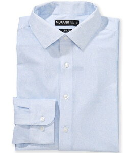 �����m �����Y �g�b�v�X �V���c �X�����t�B�b�g �v�����g Murano Slim Fit Non-Iron Spread Collar Paisley Print Dresshirt Light Blue/White �z���C�g