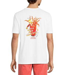 �g�b�~�[�o�n�} �����Y �g�b�v�X �V���c Tommy Bahama Let's Get Crackin' Short Sleeve T-Shirt White �z���C�g