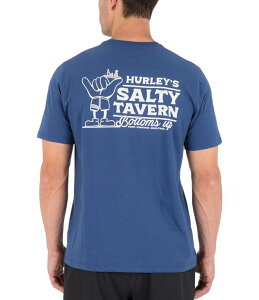 �n�[���[ �����Y �g�b�v�X �V���c Hurley Salty Tavern Short Sleeve T-Shirt Abyss