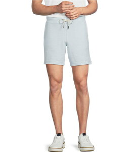 ���E�� �����Y �{�g���X �n�[�t�p���c�E�V���[�c �V���[�g�p���c Rowm Flat Front Solid 7 Inseam Textured Shorts Blue �u���[