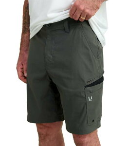 �t�b�N �����Y �{�g���X �n�[�t�p���c�E�V���[�c �V���[�g�p���c Huk Icon 9 Inseam Shorts Volcanic Ash �A�b�V��