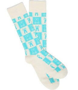 �T�C�R�o�j�[ �����Y �A���_�[�E�F�A �C�� Psycho Bunny All Over Squares Bunny Dressocks Pristine