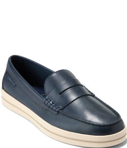 �R�[���n�[�� �����Y �V���[�Y �X���b�|���E���[�t�@�[ Cole Haan Men's Pinch Long-Weeknder Penny Loafers Navy Blazer/Angora �l�C�r�[