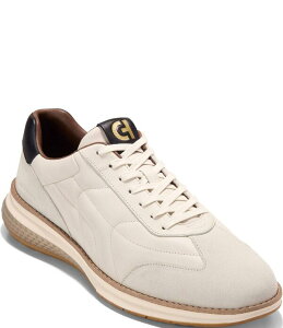 �R�[���n�[�� �����Y �V���[�Y �X�j�[�J�[ ���U�[ Cole Haan Men's GrandPro Touchlinenergyweave Leather Nubuck Sneakers Ivory/Silver Birch/Ivory �A�C�{���[
