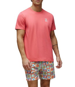 �T�C�R�o�j�[ �����Y �g�b�v�X �V���c �O���t�B�b�N Psycho Bunny Aiden Back Graphic Short Sleeve T-Shirt Sunkissed