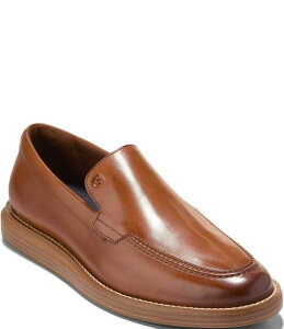 �R�[���n�[�� �����Y �V���[�Y �X���b�|���E���[�t�@�[ ���U�[ Cole Haan Men's Grand Neoclassic Leather Venetian Loafers British Tan/Dark Natural �^��