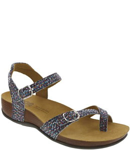 �T�X ���f�B�[�X �V���[�Y �T���_�� �A���N�� ���U�[ SAS Pampa Leather Ankle Wrap Sandals Vesture Blue �u���[