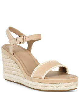 �R�[���n�[�� ���f�B�[�X �V���[�Y �X���b�|���E���[�t�@�[ �T���_�� Cole Haan Cloudfeel Asbury Espadrille Wedge Sandals Tuscan Sand �T���h