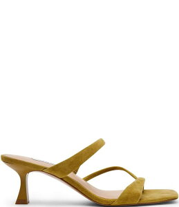 �X�e�B�[�u �}�f�� ���f�B�[�X �V���[�Y �T���_�� �X�G�[�h Steve Madden Ajay Suede Strappy Dresslide Sandals Olive �I���[�u