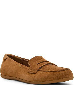 �u�����h ���f�B�[�X �V���[�Y �X���b�|���E���[�t�@�[ �X�G�[�h Blondo Felisha Waterproof Suede Penny Keeper Loafers Tan �^��