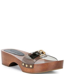 �t�@�[�� ���f�B�[�X �V���[�Y �T���_�� Farm Rio Jelly Studded Banded Mules Black �u���b�N