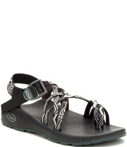 �`���R ���f�B�[�X �V���[�Y �T���_�� Chaco Women's ZX/2 Classic Jacquard Adjustable Toe Loop Sandals Paddle B/W