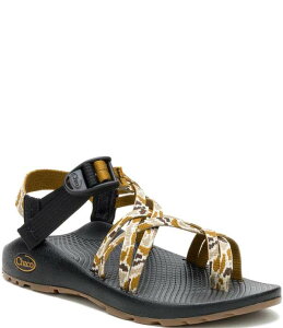 �`���R ���f�B�[�X �V���[�Y �T���_�� Chaco Women's ZX/2 Classic Jacquard Adjustable Toe Loop Sandals Pebble Caramelize