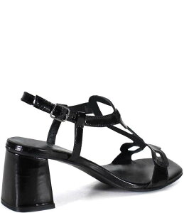 �f�B�o�g�D���[ ���f�B�[�X �V���[�Y �q�[�� �T���_�� ���U�[ Diba True Begonia Patent Leather Geometric Dressandals Black �u���b�N