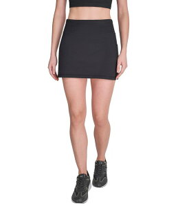 �_�i�L������ ���f�B�[�X �{�g���X�J�[�g �n�C�E�G�X�g �X�G�[�h DKNY Sport by Donna Karan Coordinating Sueded Compression Super High Waist Skort Black �u���b�N