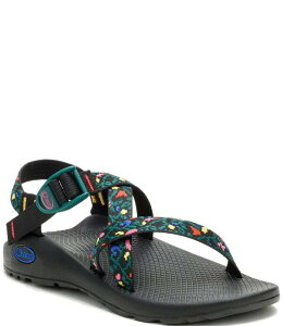 �`���R ���f�B�[�X �V���[�Y �T���_�� �h�J Chaco Women's Z/1 Classic Embroidered Garden Adjustable Strap Jacquard Webbing Sandals Botanic Multi �}���`�J���[