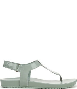 �o�C�I�j�b�N ���f�B�[�X �V���[�Y �T���_�� ���U�[ Vionic Palisades Patent Leather T-strap Sandals Icebergreen �O���[��